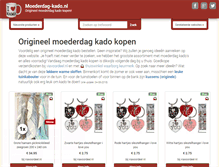 Tablet Screenshot of moederdag-kado.nl